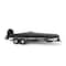 Eevelle Boat Cover BASS BOAT Angled Transom, Outboard Fits 13ft 6in L up to 80in W Charcoal SFATB1380B-CHL - alternate 1